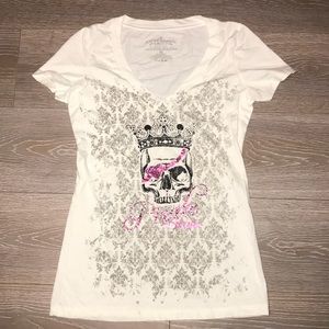 Pirate Couture V-neck shirt! Size medium!